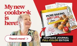 MORE Baking Just Like Oma cookbook now available