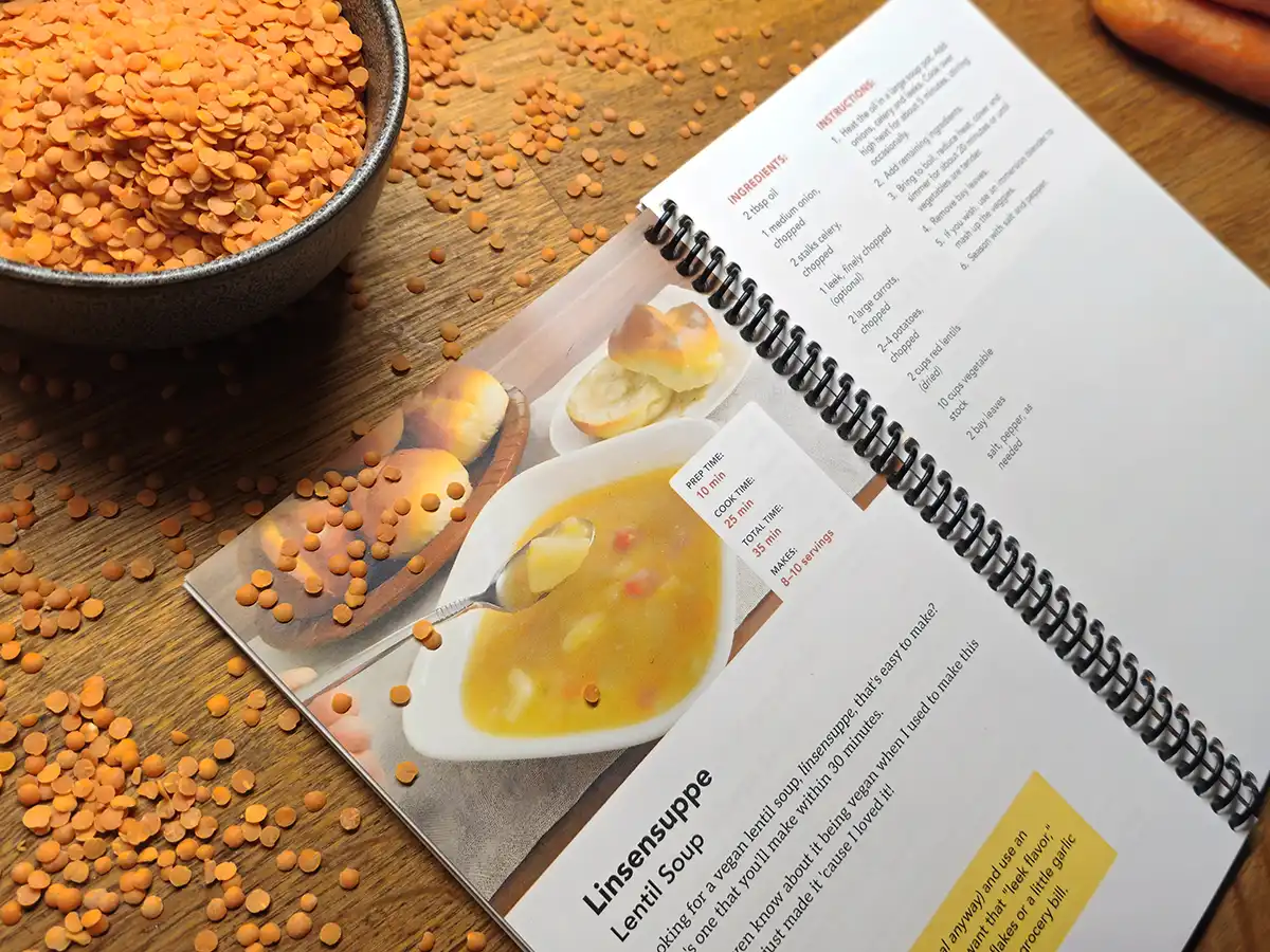 Cooking on a budget - lentil soup is a winner!