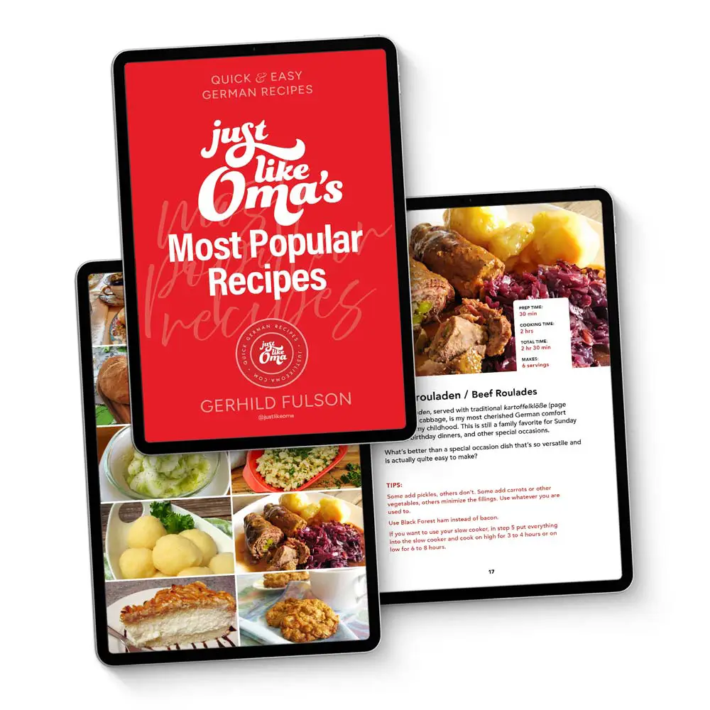 Oma's Most Popular German Recipes ebook